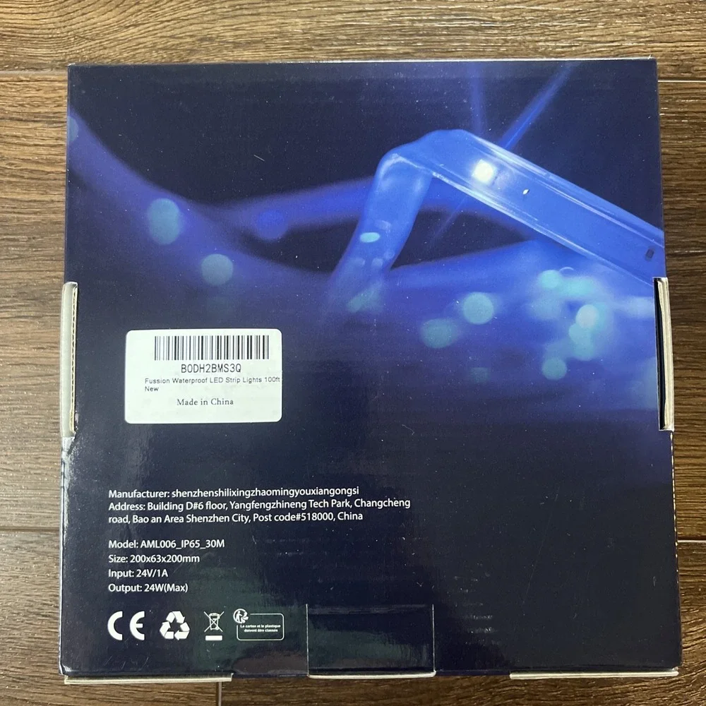 LED Strip Lights, IP65 Waterproof Outdoor Decor Lighting 100 Ft